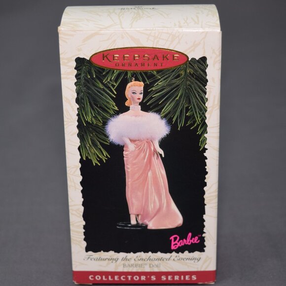 Hallmark Keepsake Christmas Ornament Enchanted Evening Barbie QXI6541 1996 - Picture 7 of 10